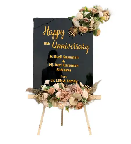 Papan Bunga Akrilik Klecorejo